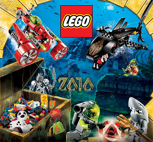 LEGO katalog - Leden až květen 2010