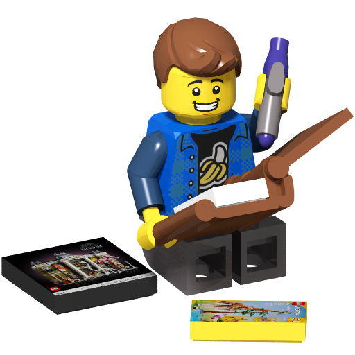 LEGO prodejní kniha
