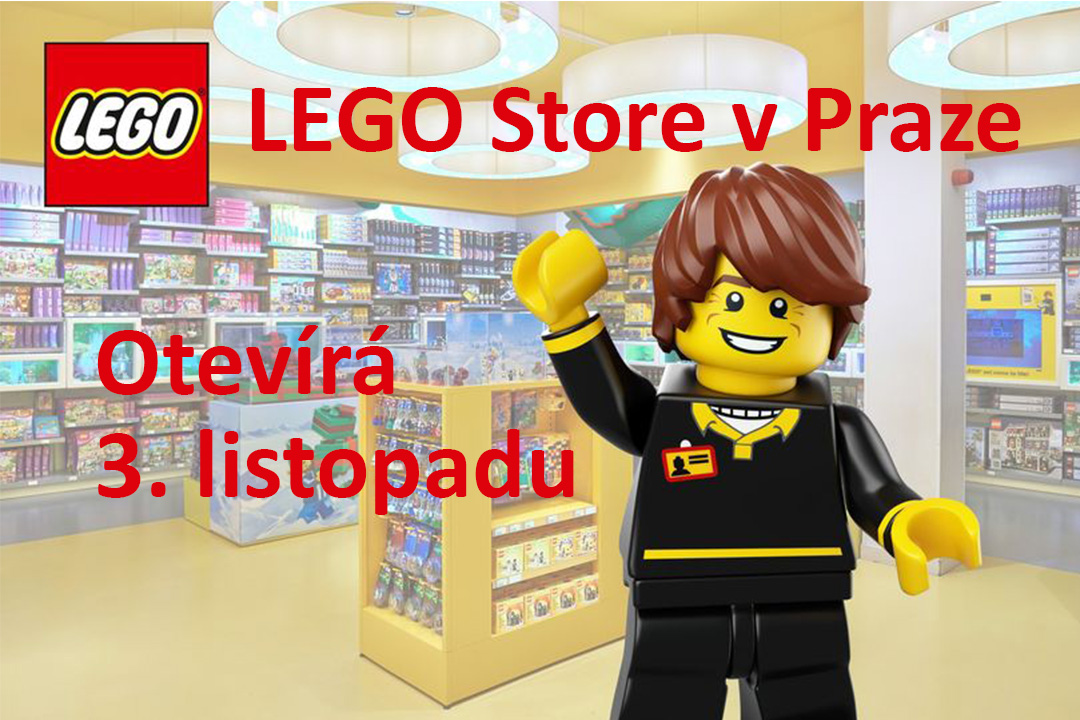LEGO Store v Praze otevírá již 3. listopadu!