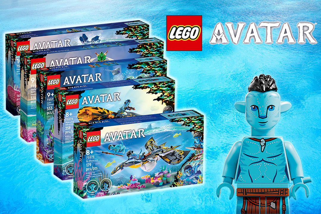 LEGO Avatar: The Way of Water 2023 sety odhaleny!