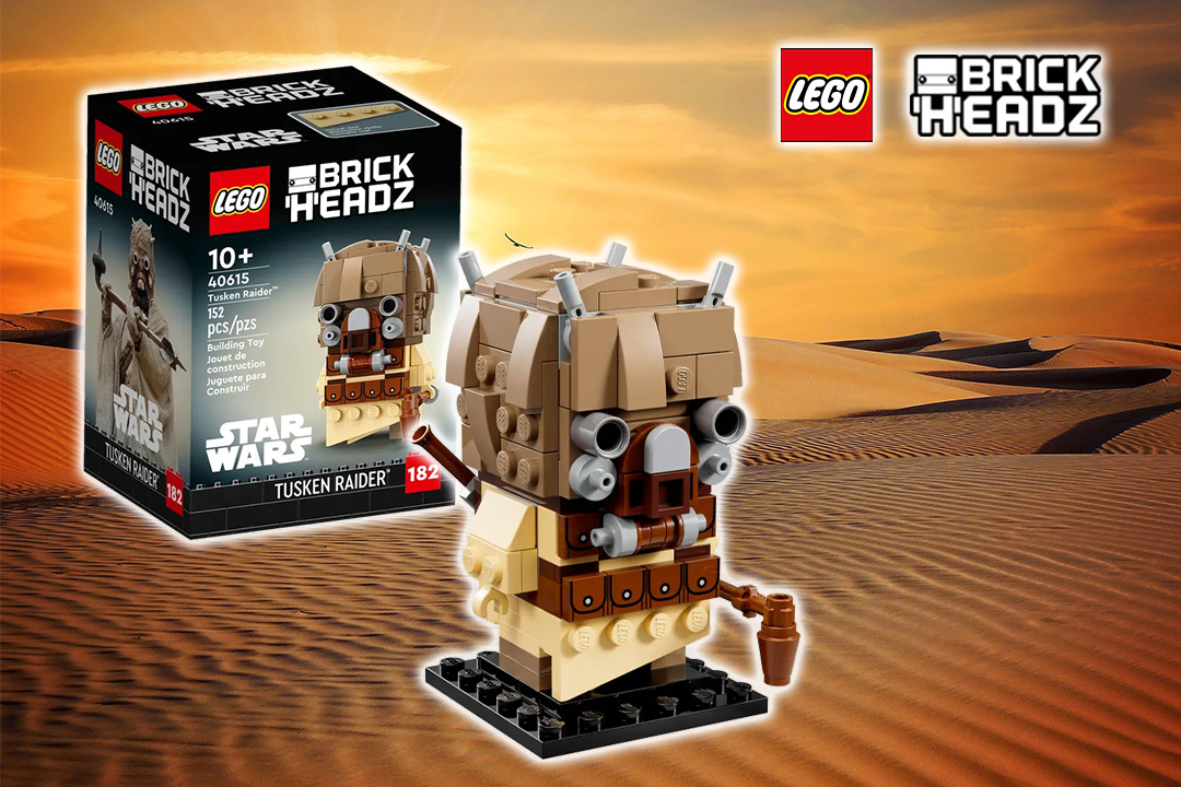 LEGO Star Wars BrickHeadz Tuskenský nájezdník dorazí již v lednu!
