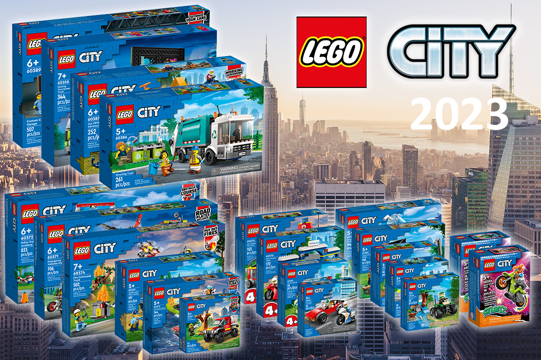 Nové LEGO City 2023 sety | oficiální obrázky