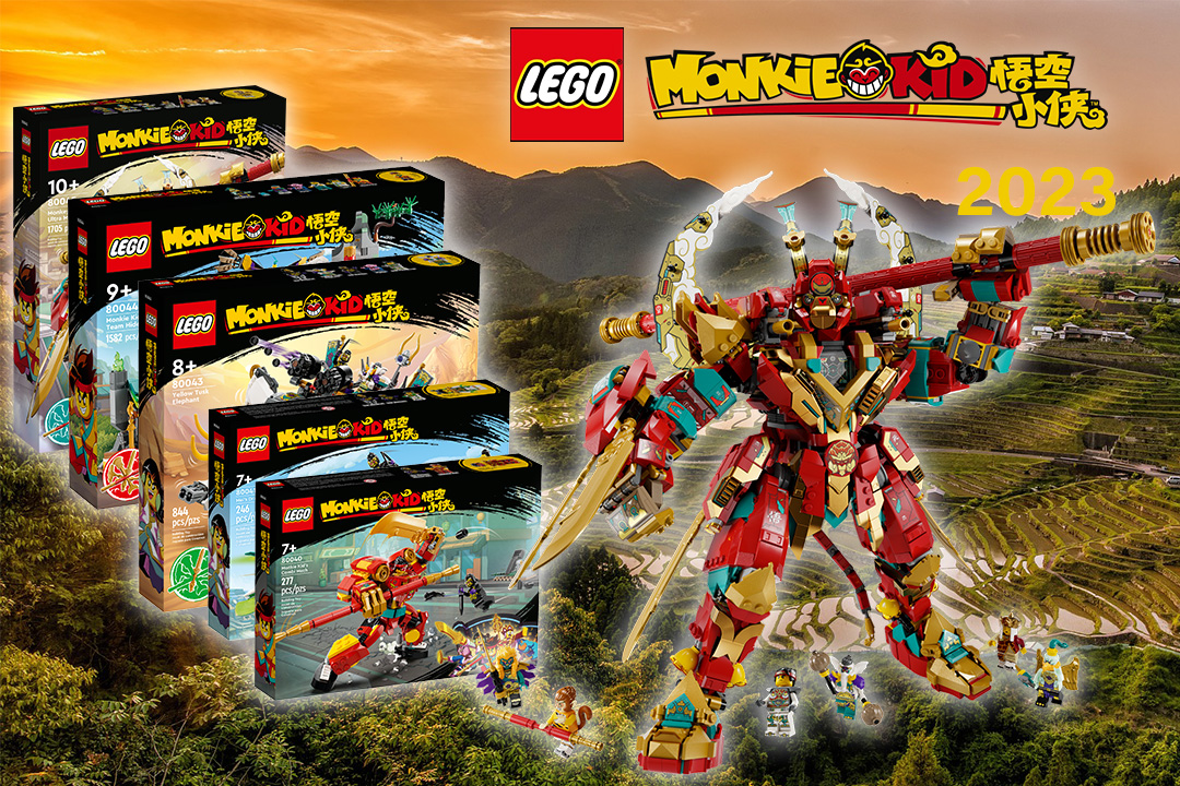 Nové LEGO Monkie Kid 2023 sety | oficiální obrázky