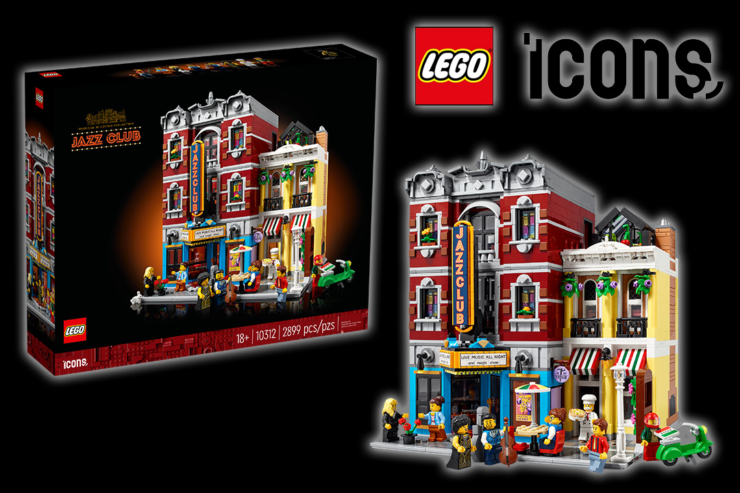LEGO Icons modulární budova pro rok 2023 bude Jazzový klub!