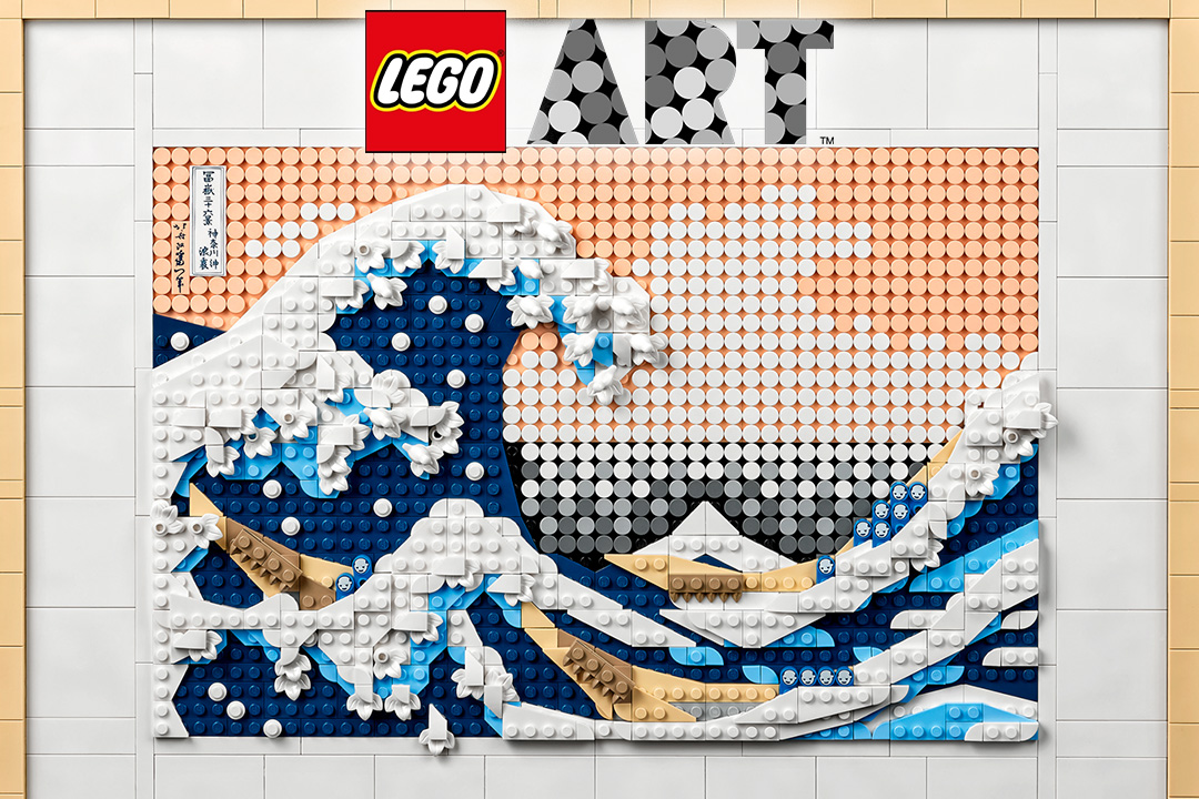 LEGO Art Hokusai – Velká vlna | oficiální obrázky