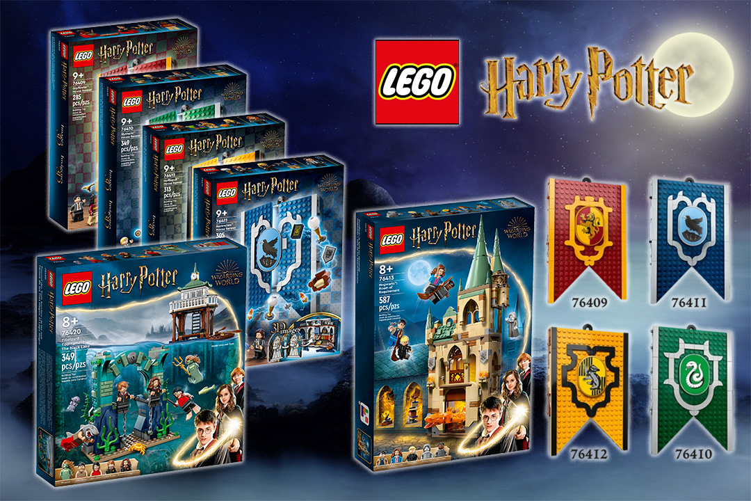 Nové LEGO Harry Potter 2023 sety | oficiální obrázky