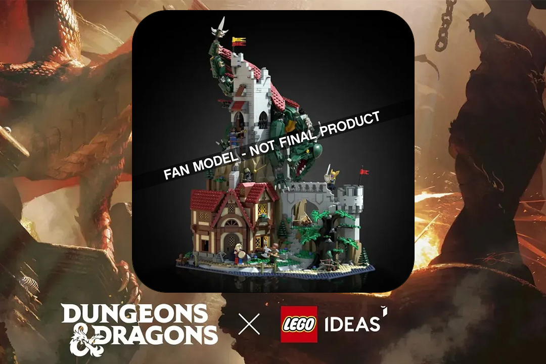 Oznámení nového LEGO Ideas Dungeons & Dragons setu!