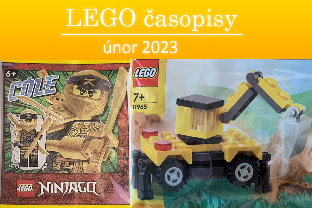 LEGO časopisy | únor 2023