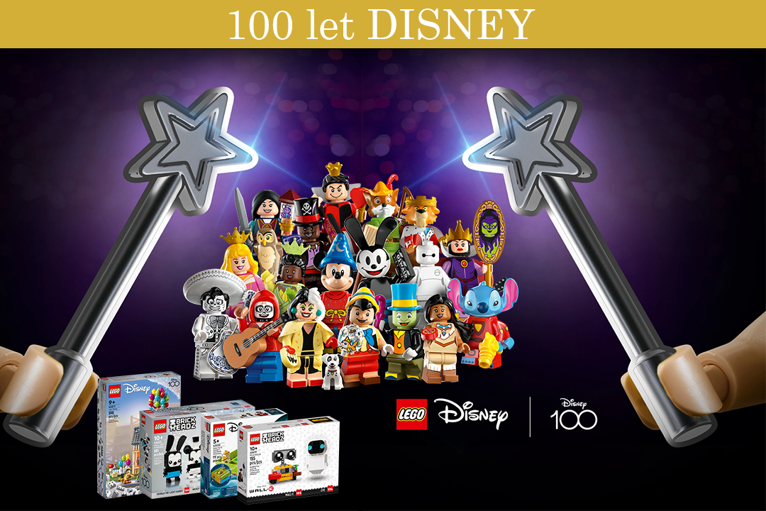 LEGO oslava 100 let Disney!
