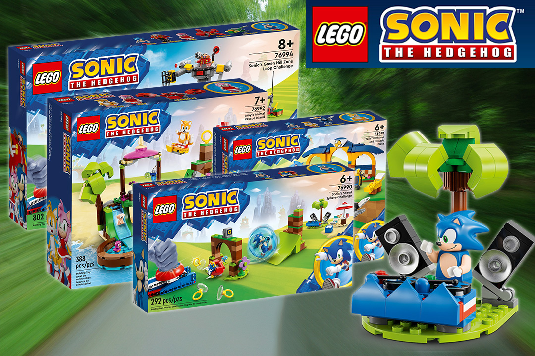 Nové téma LEGO Sonic the Hedgehog odstartuje letos v srpnu!