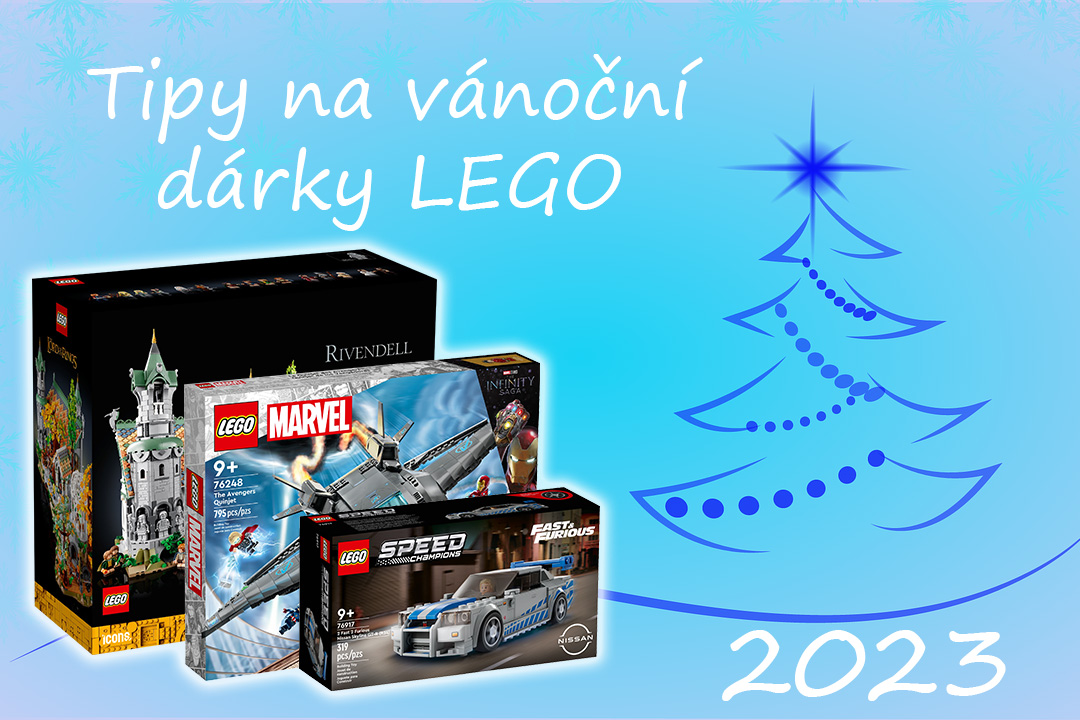 Tipy na vánoční dárky LEGO | 2023