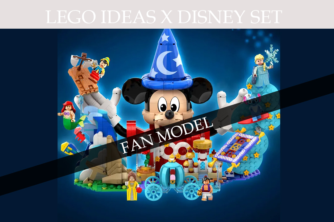 LEGO Ideas se znovu spojí s Disney, aby přineslo další set k oslavě stého Disney výročí!