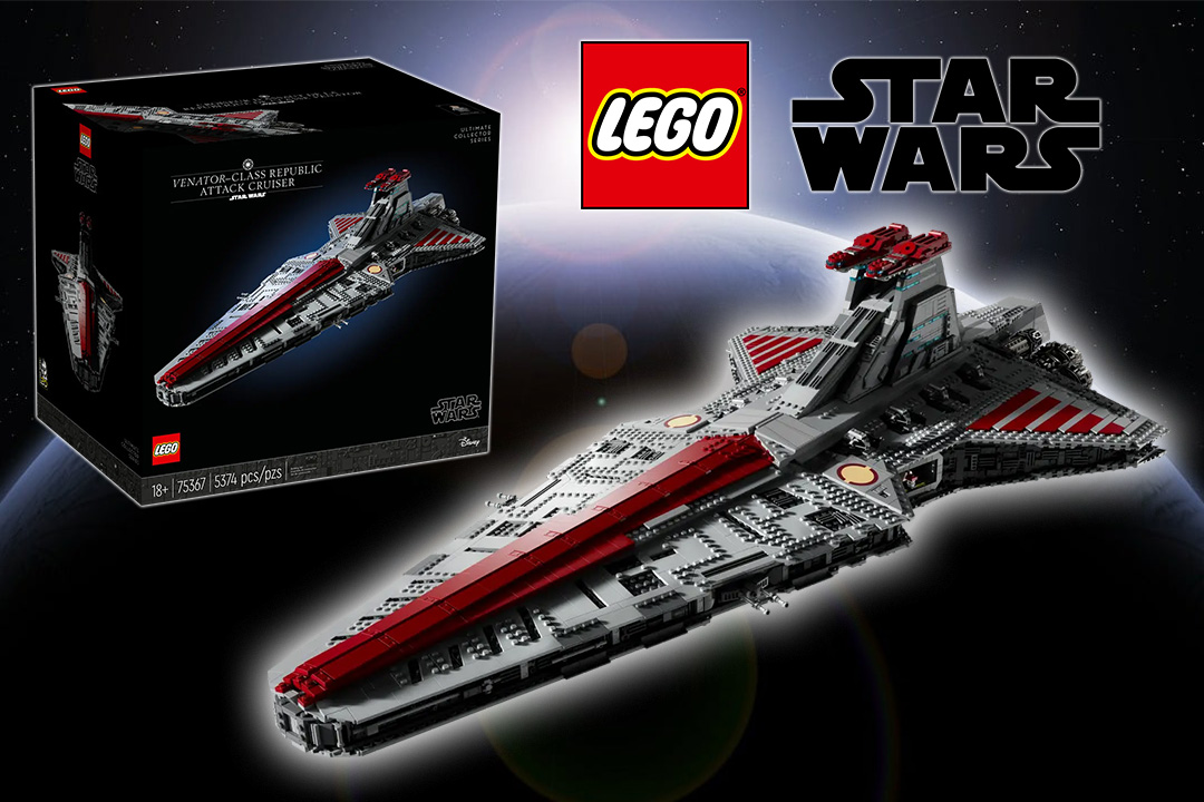 LEGO Star Wars Útočný křižník Republiky třídy Venator oficiálně představen!