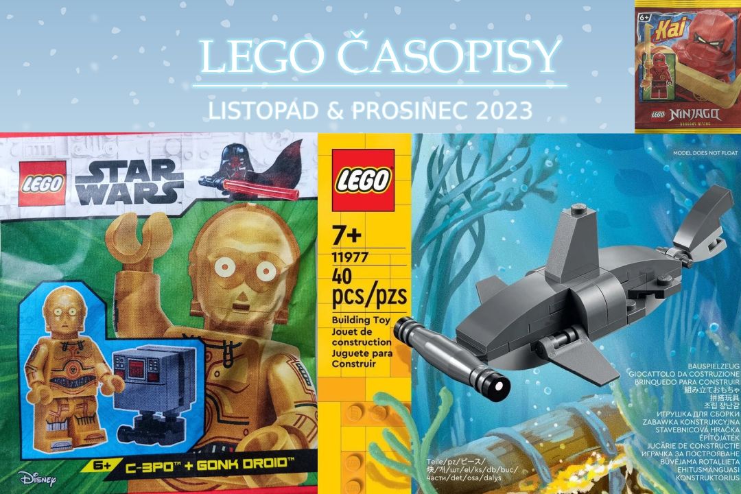 LEGO časopisy | listopad & prosinec 2023