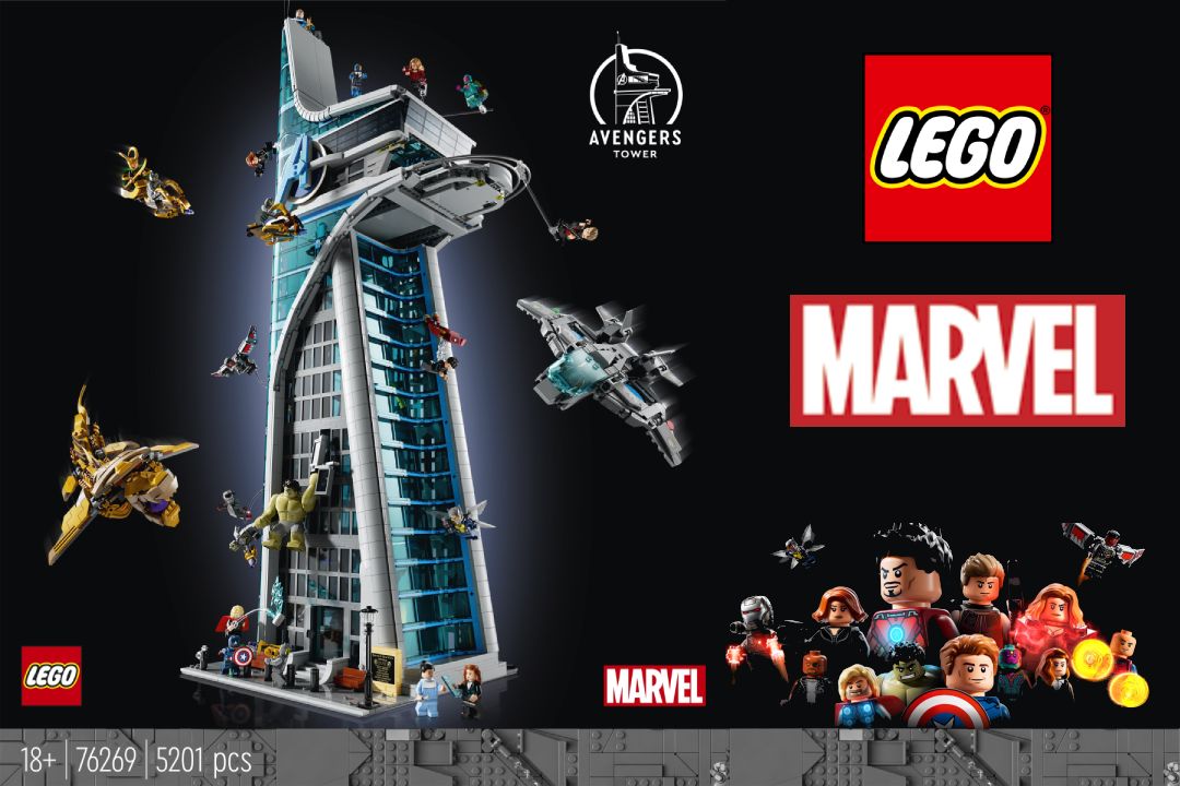 Nová majestátní LEGO Věž Avengers