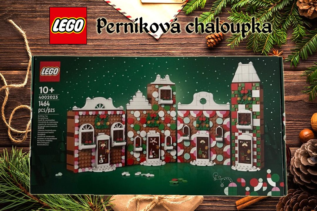 LEGO Perníková chaloupka - Vánoční set pro zaměstnance LEGO