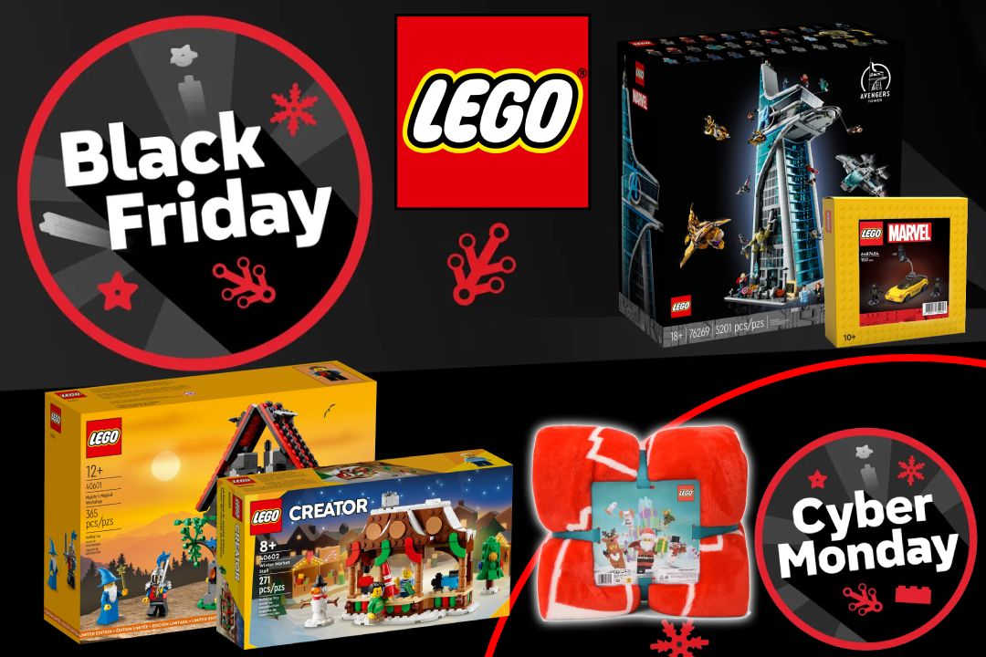 Black Friday & Cyber Monday na LEGO.com