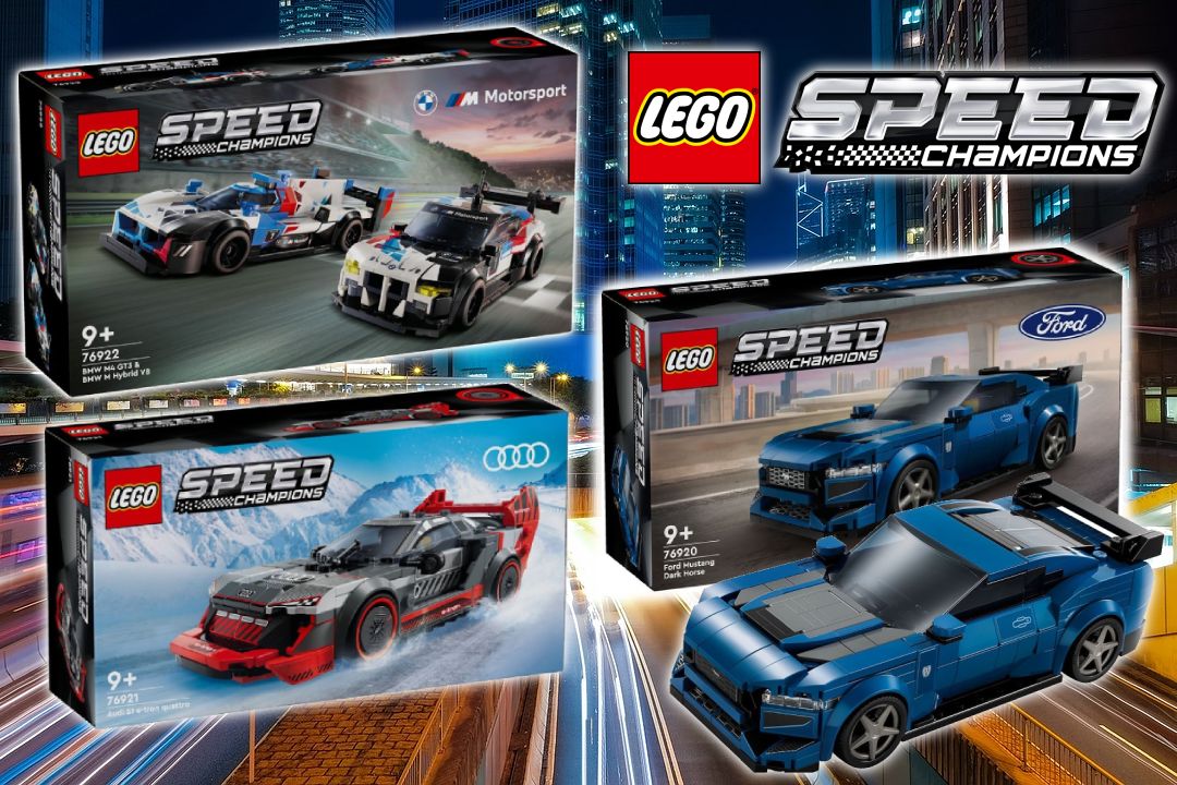 Nové LEGO Speed Champions 2024 sety přijíždějí na scénu!