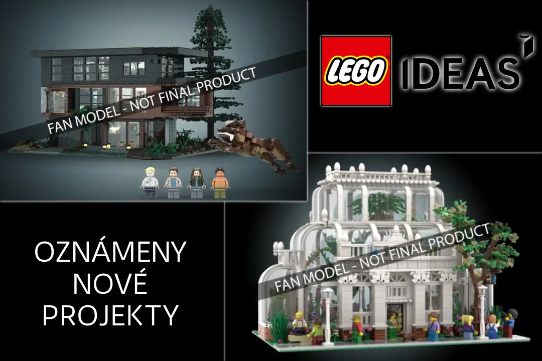 Oznámeno LEGO Ideas Twilight & Botanická zahrada