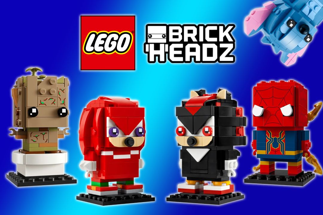 Čtveřice nových BrickHeadz setů pro únor 2024