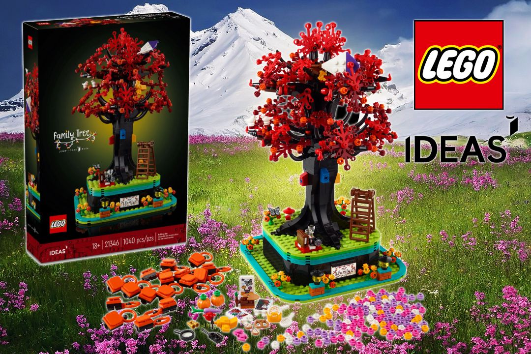 LEGO Ideas 21346 Rodinný strom odhalen