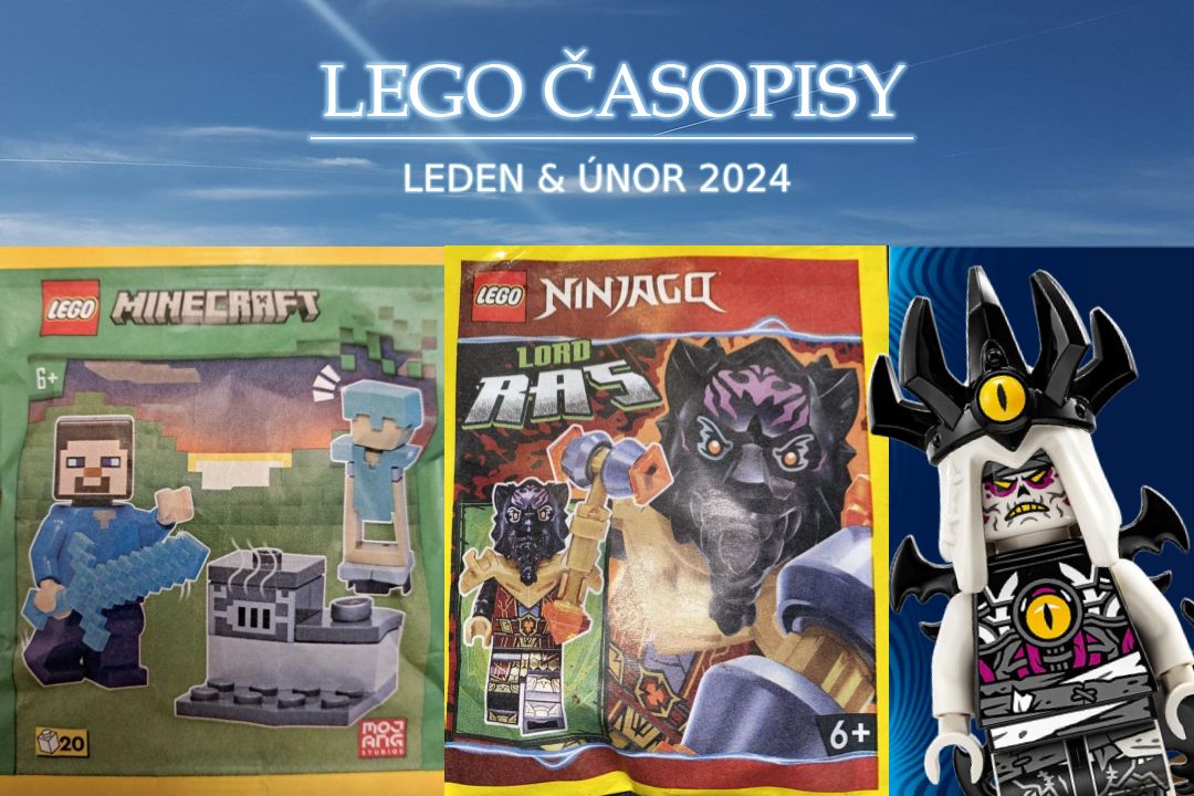 LEGO časopisy | leden & únor 2024
