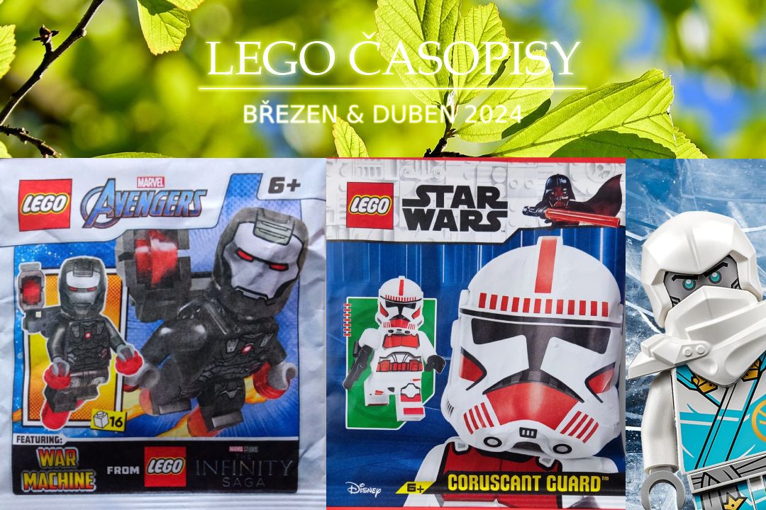 LEGO časopisy | březen & duben 2024