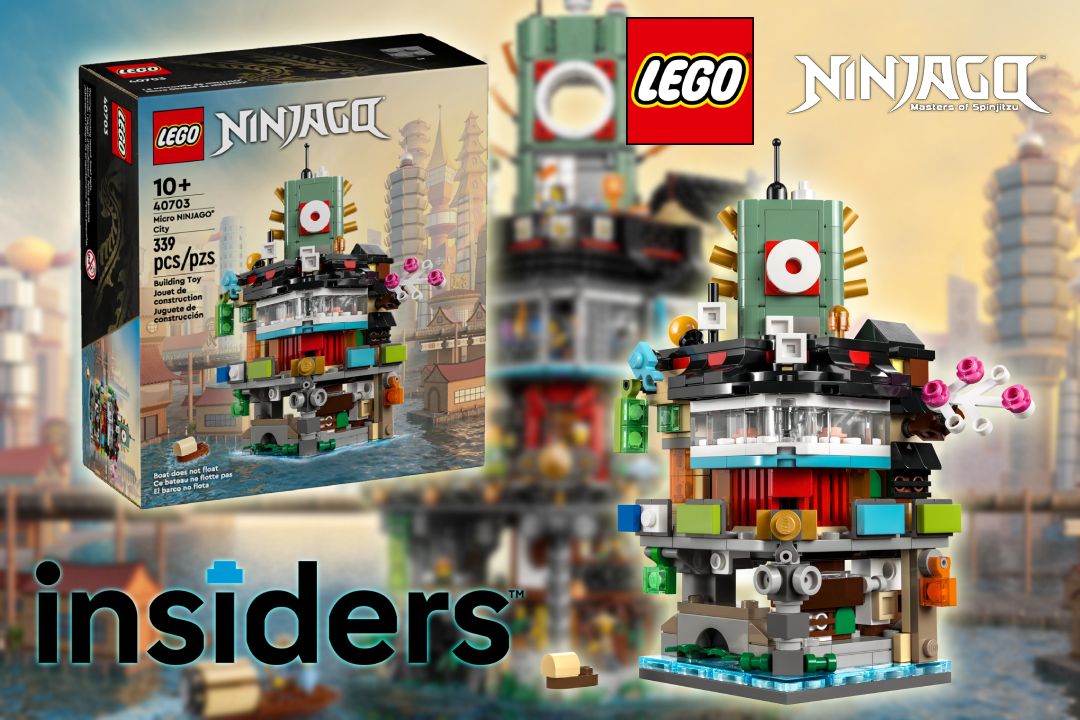 LEGO 40703 Miniaturní NINJAGO® City v centru odměn Insiders