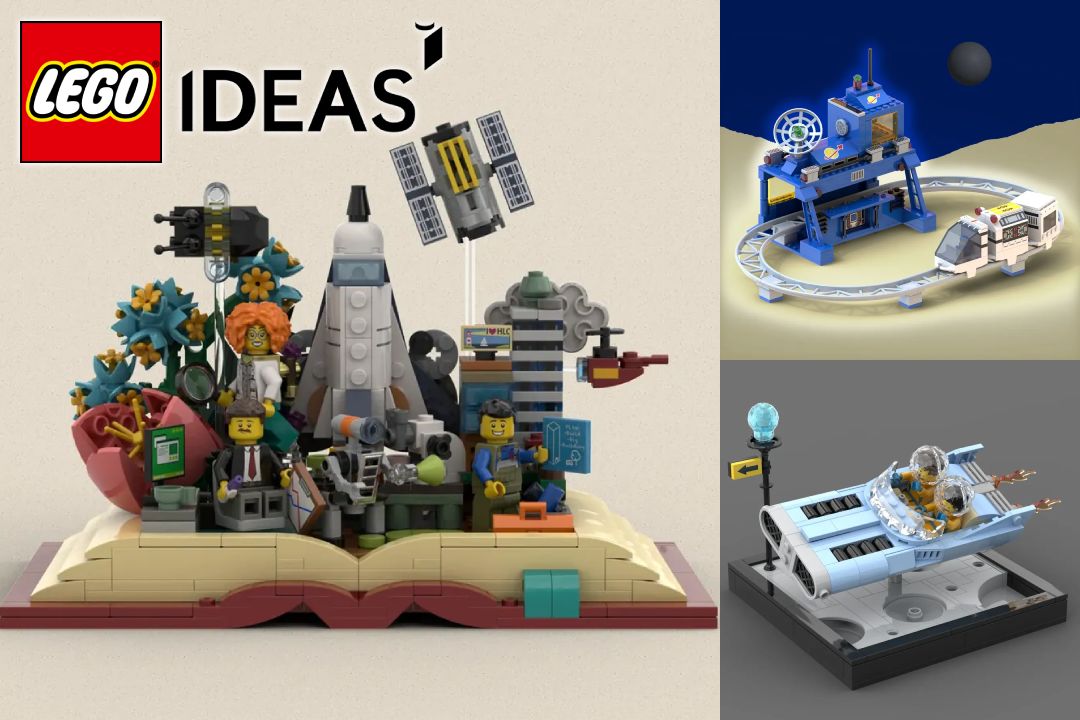 LEGO Ideas oznamuje 3 nové projekty