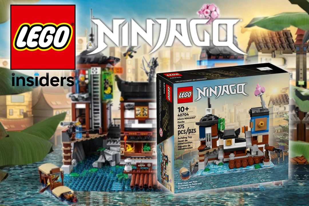 LEGO 40704 Miniaturní NINJAGO® přístav v centru odměn Insiders