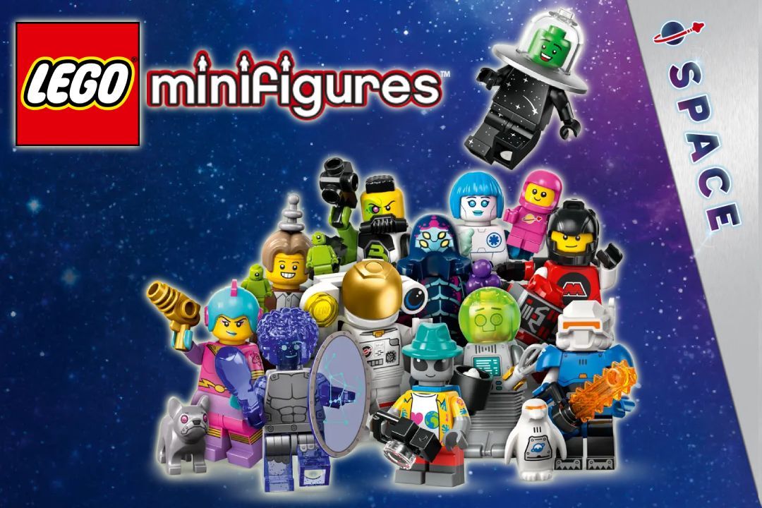 Vesmírná série LEGO minifigurek oficiálně odhalena!