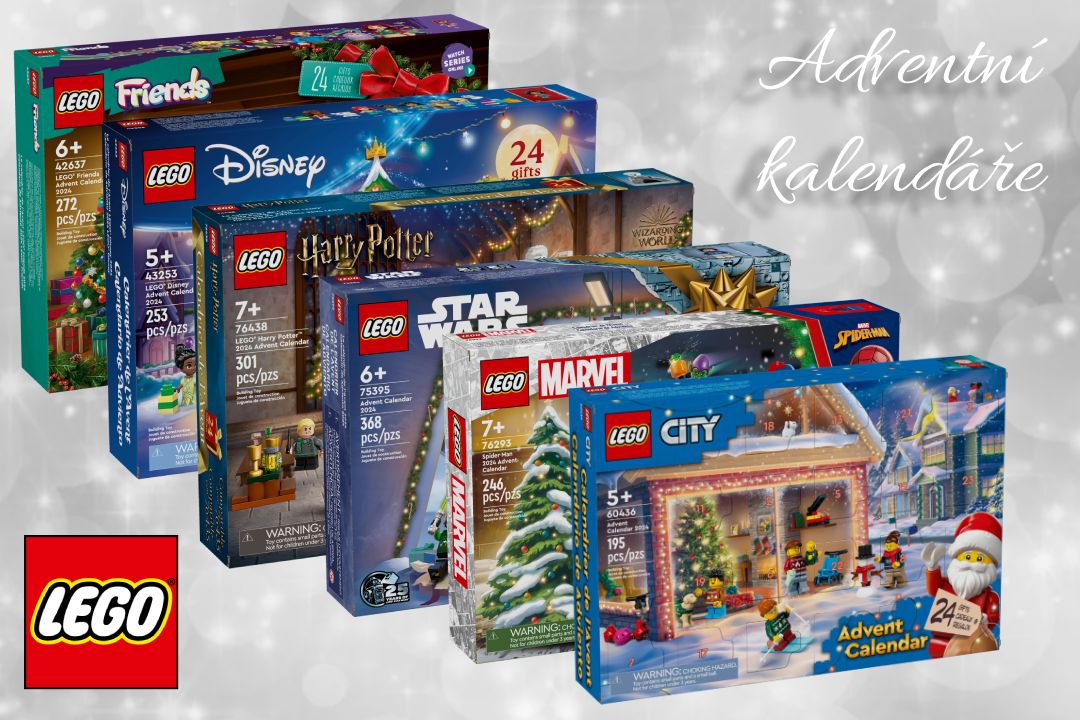 Všechny LEGO adventní kalendáře pro rok 2024!