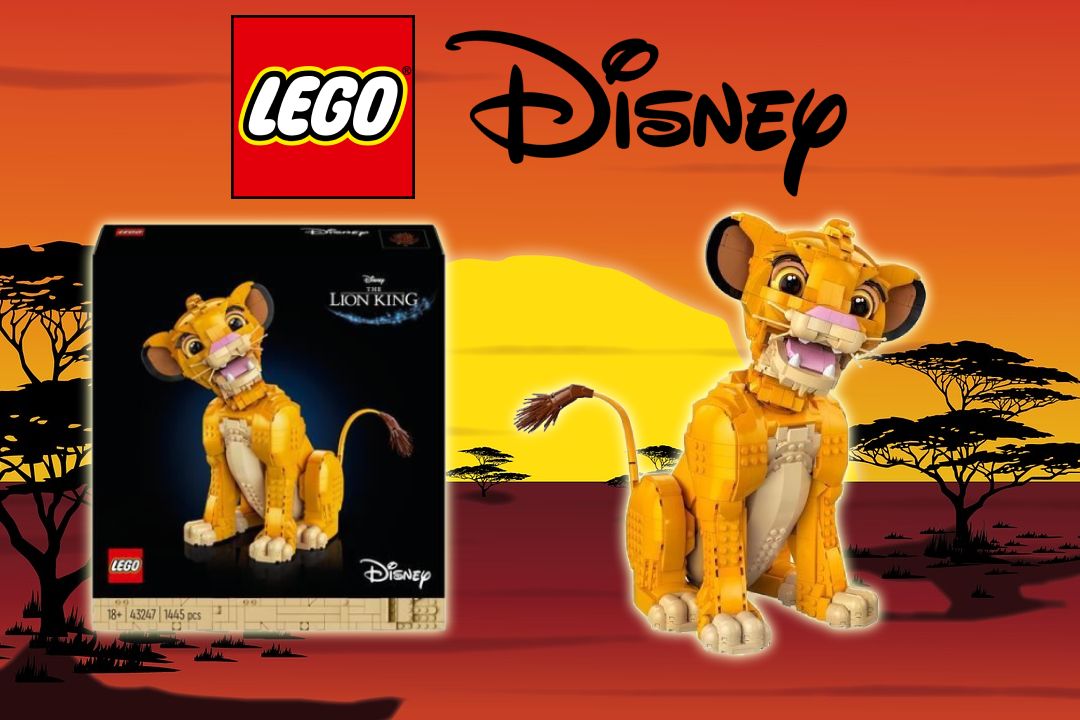 LEGO Disney sestavitelný Simba oficiálně odhalen!