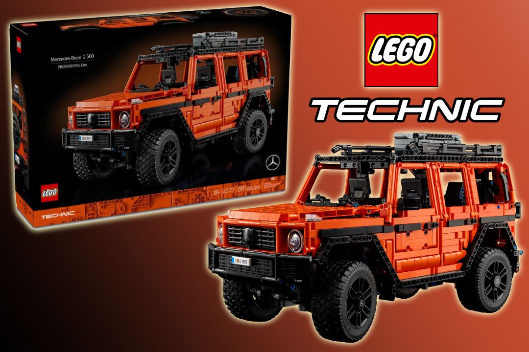 LEGO Technic Mercedes-Benz G 500 přijíždí na scénu!