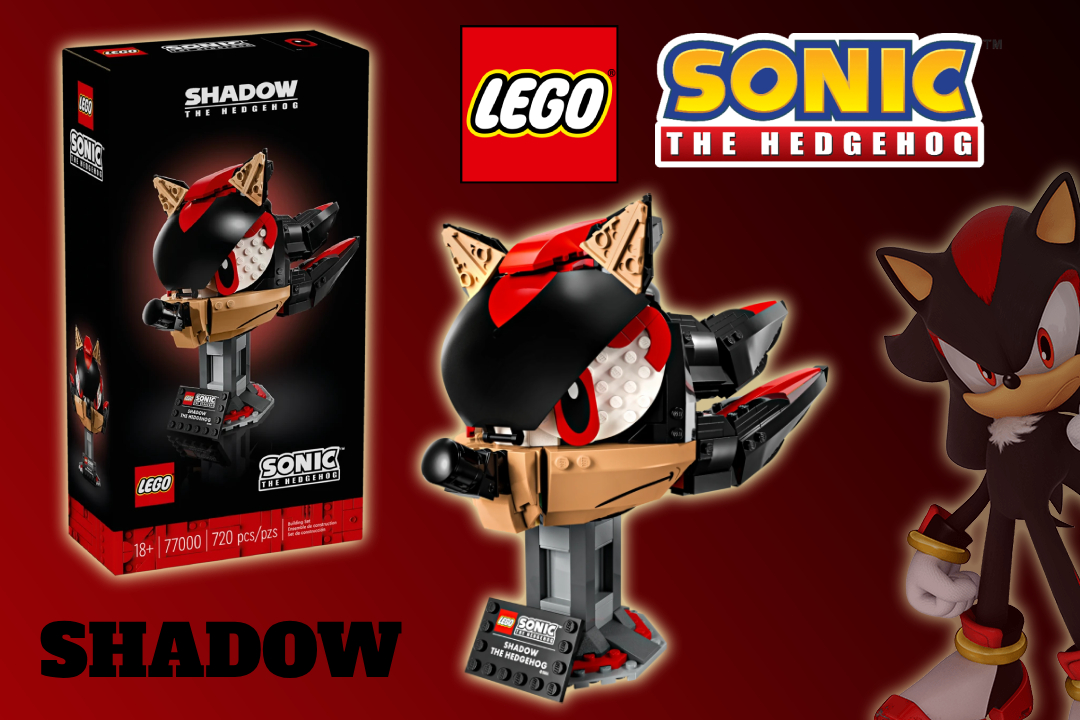 LEGO Sonic přináší výstavní bustu Shadowa