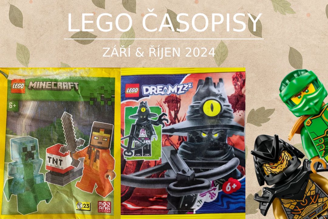 LEGO časopisy | září & říjen 2024