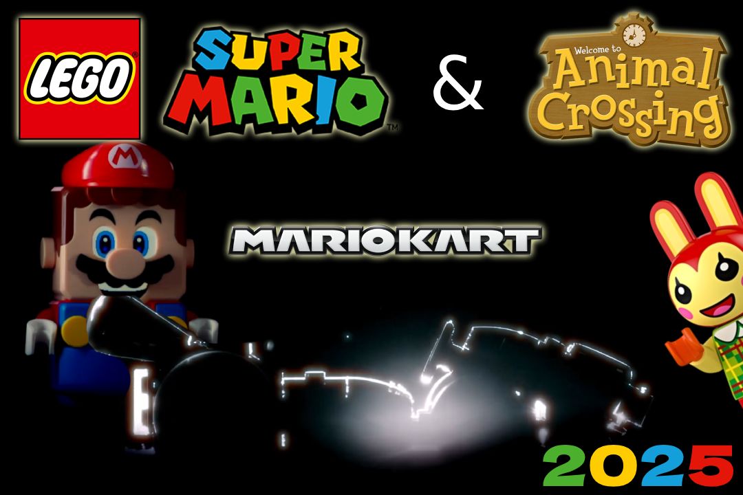 Nové LEGO Nintendo 2025 sety odhaleny na Gamescomu!