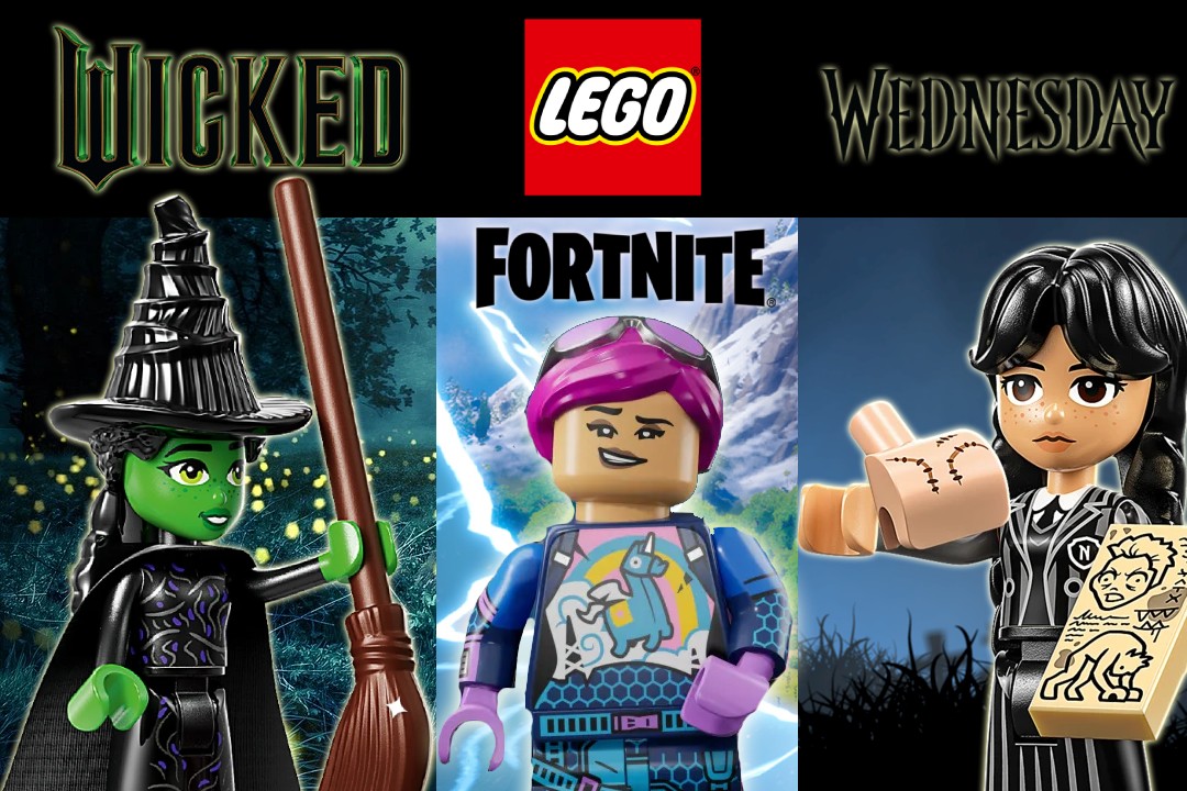 LEGO Wicked, Fortnite a Wednesday již v říjnu!