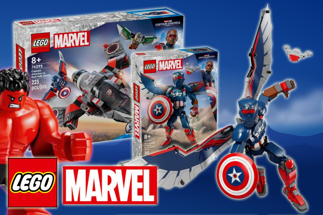 Nový Captain America přilétá s vlnou setů ke svému filmu