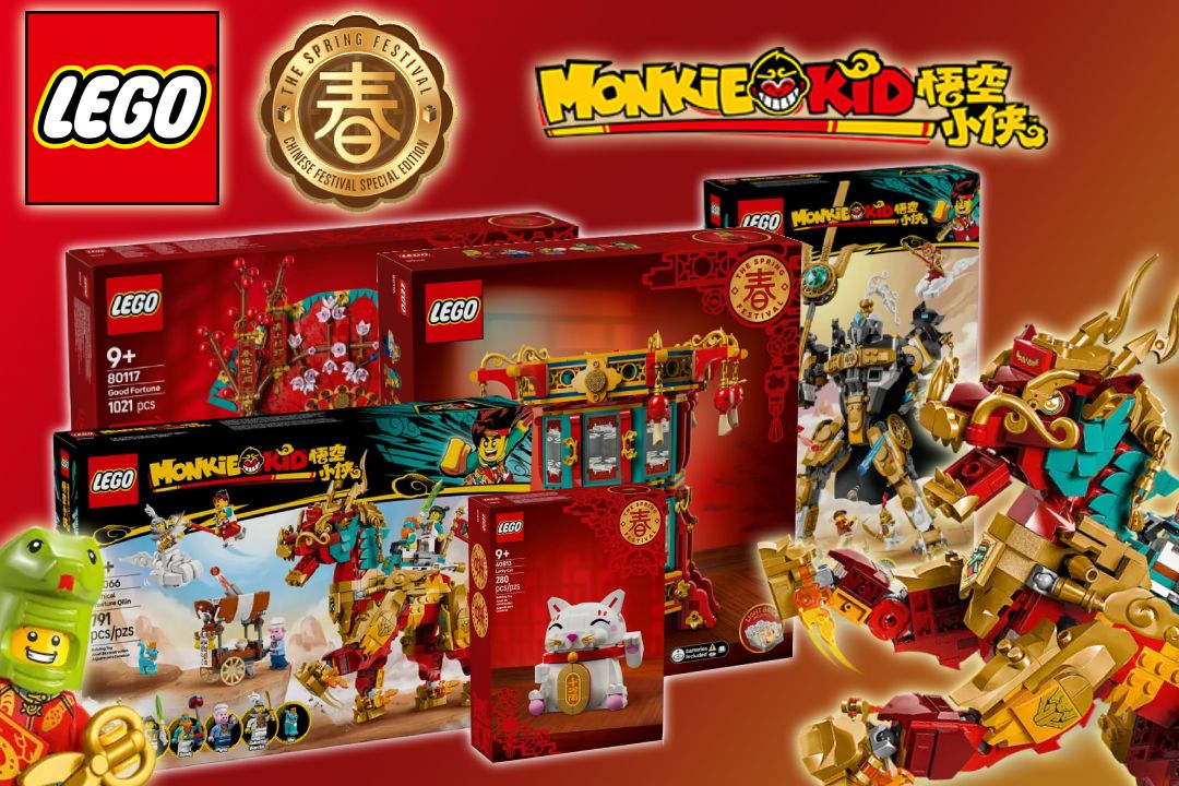 LEGO sety s čínskou tématikou pro rok 2025 odhaleny!