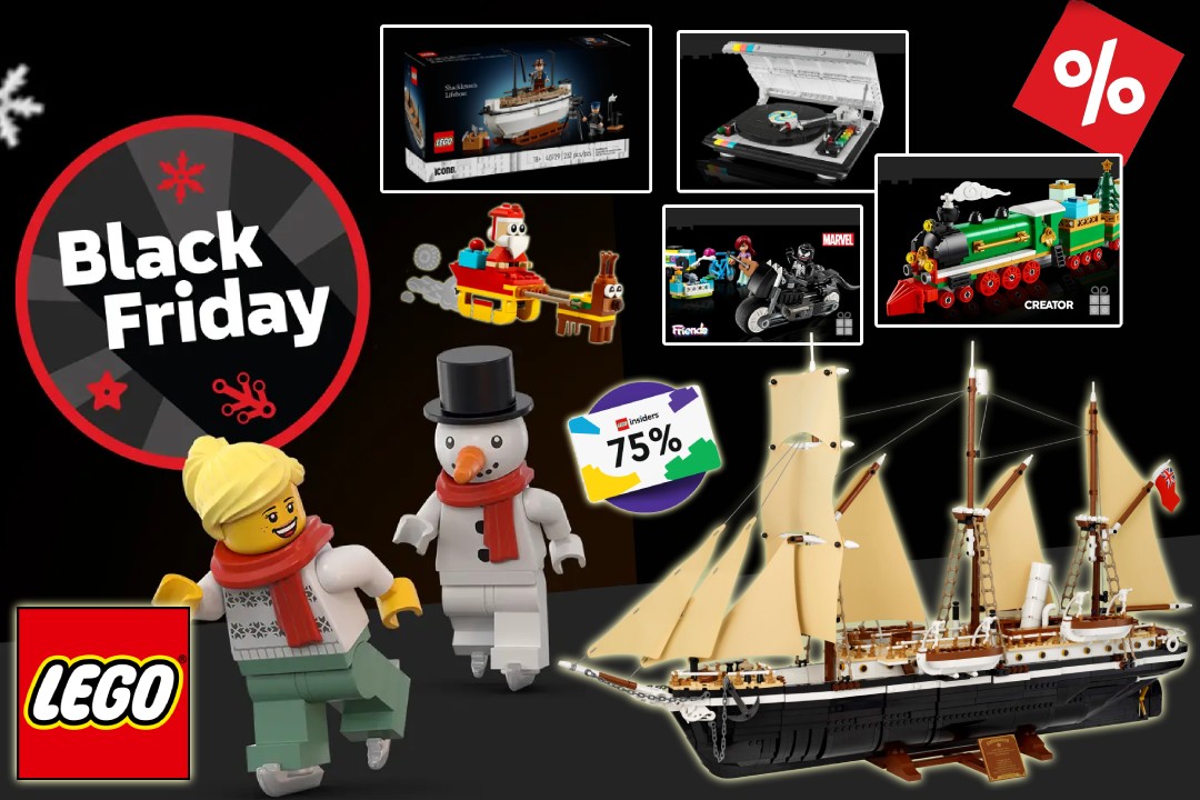Black Friday na LEGO.com připlouvá v čele s Endurance!