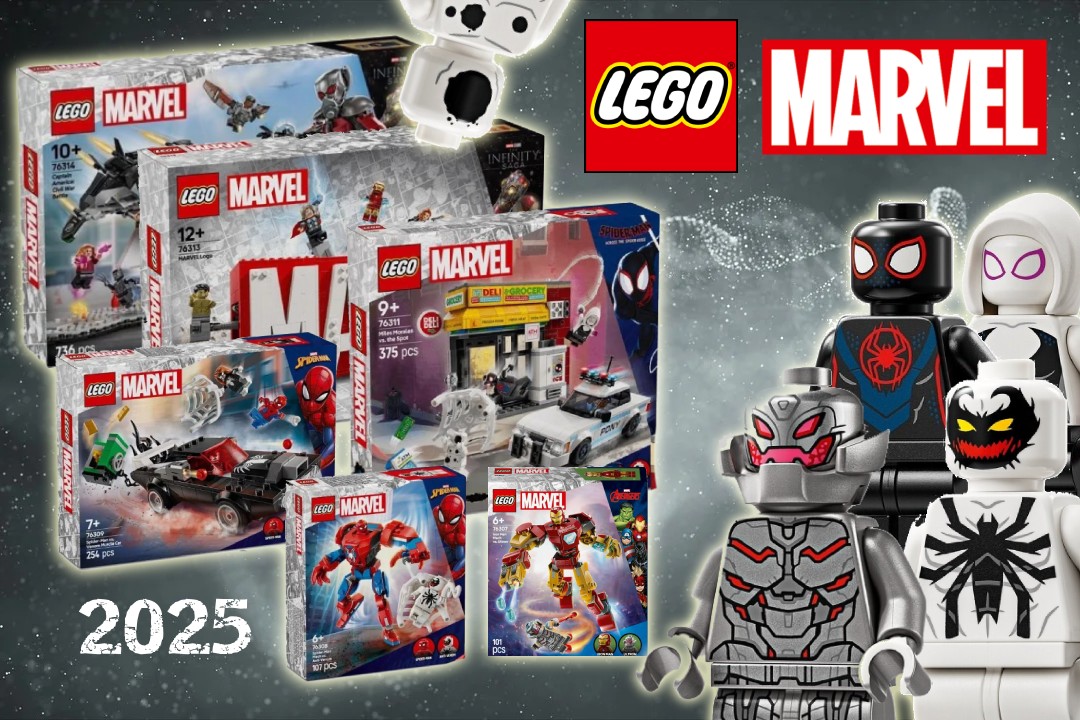 LEGO Marvel sety pro rok 2025 - Spider-Verse dorazil!