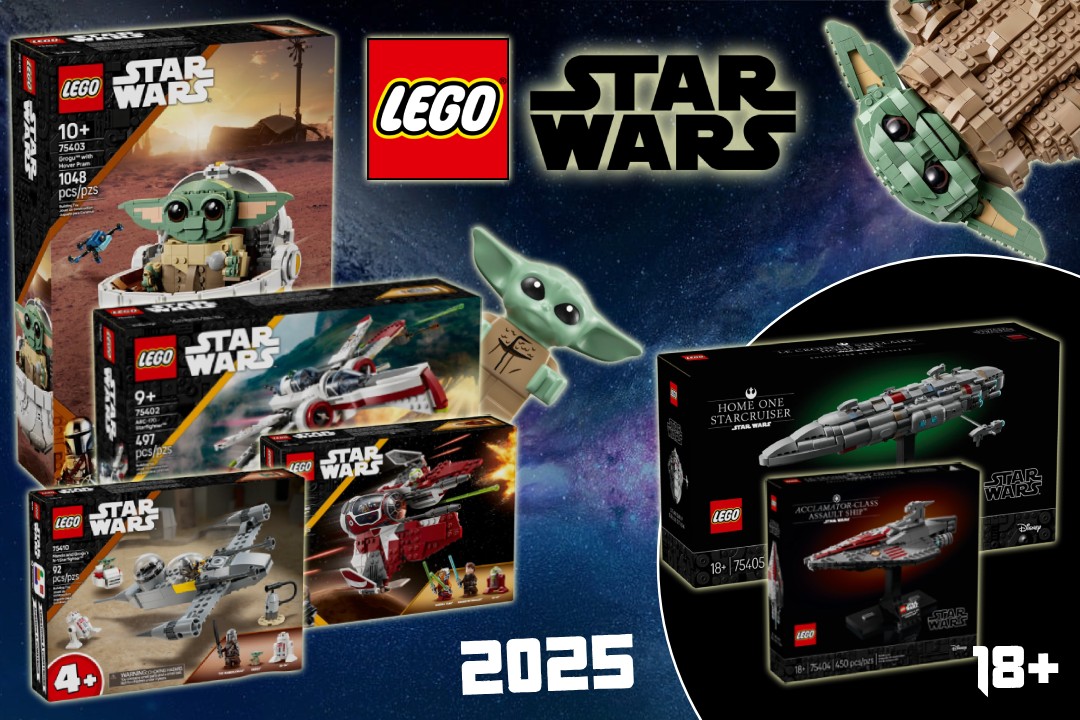 LEGO Star Wars přilétá s novinkami pro leden 2025