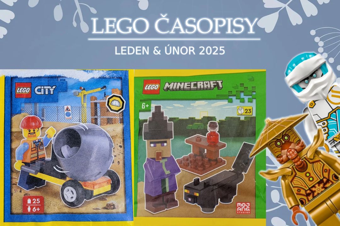 LEGO časopisy | leden & únor 2025