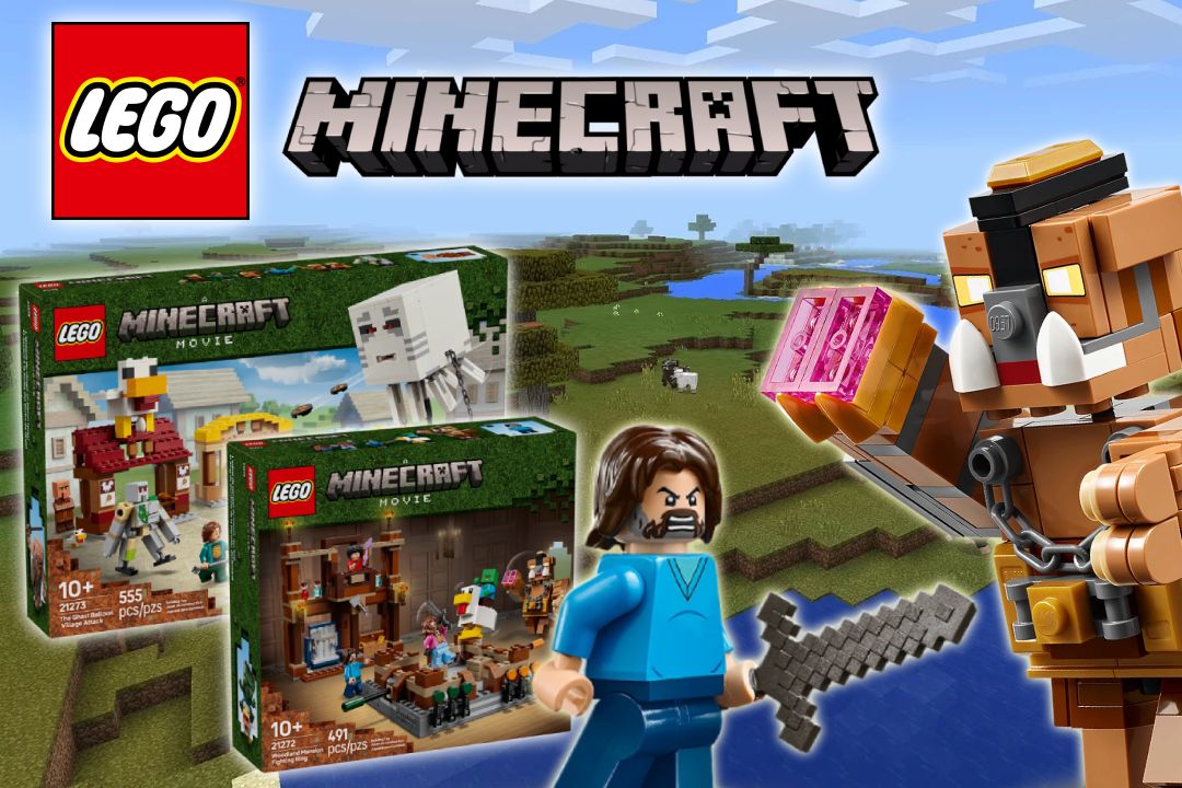 LEGO přináší sety pro Minecraft Film!