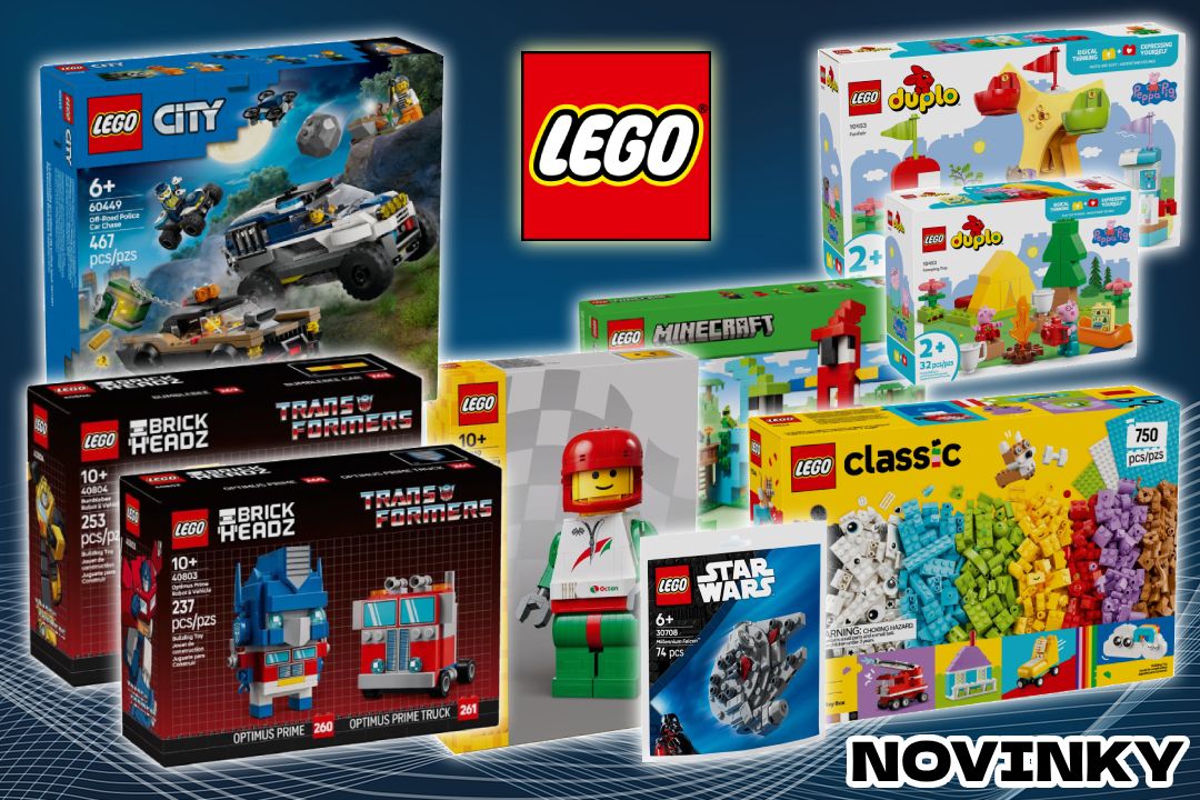 Mix LEGO novinek pro březen 2025
