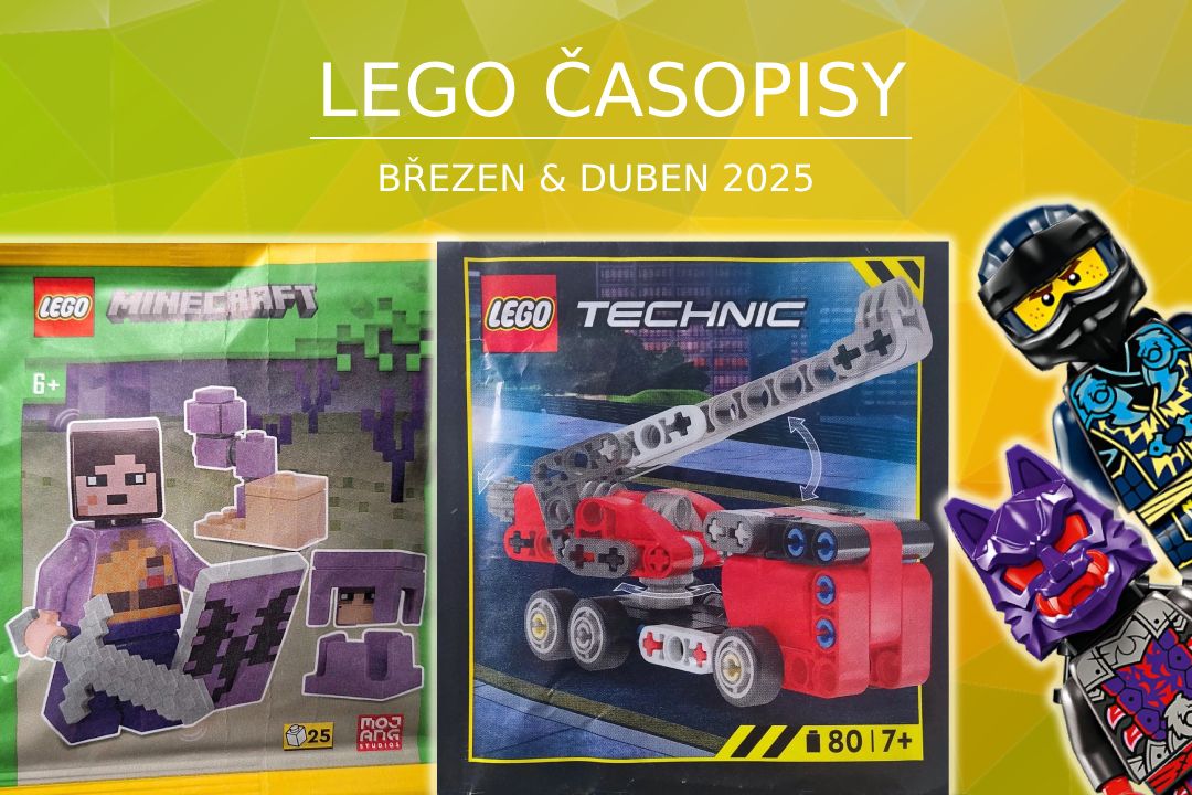 LEGO časopisy | březen & duben 2025
