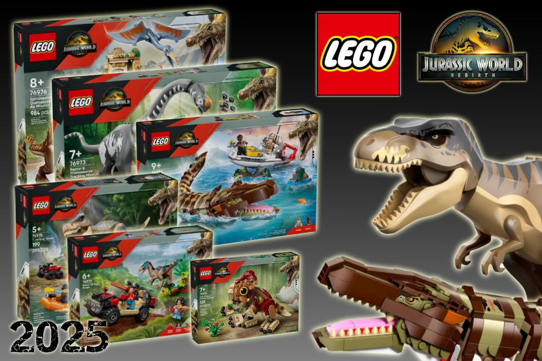 LEGO Jurassic World: Rebirth sety přichází...
