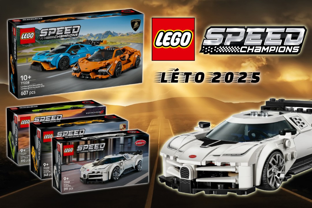 Letní vlna LEGO Speed Champions setů přijíždí!