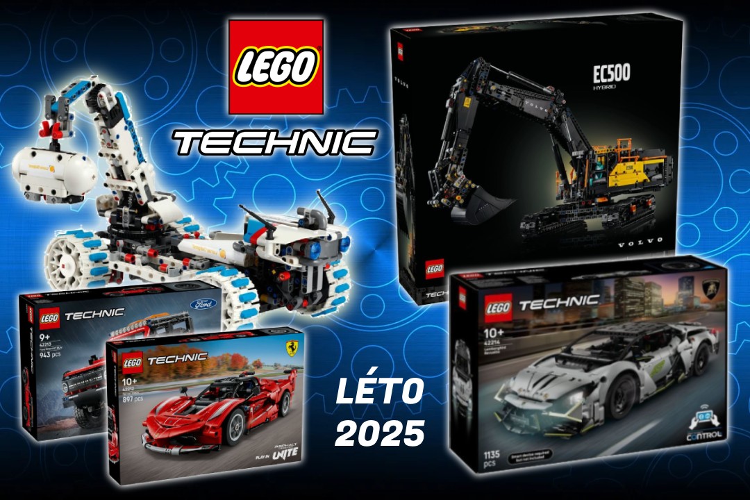 LEGO Technic novinky pro srpen 2025